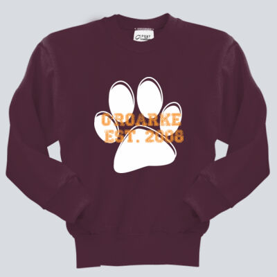 Youth Crewneck - O'Roarke Paw Print Thumbnail