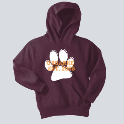 Youth Hoodie - O'Roarke Paw Print Thumbnail