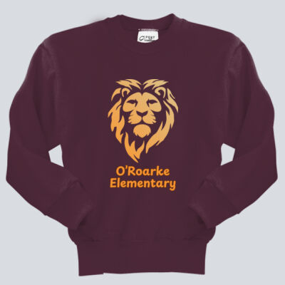 Youth Crewneck - O'Roarke New Lion w/ PRIDE on Back Thumbnail