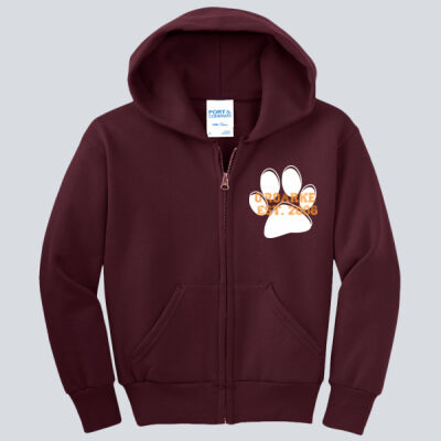 Youth Zip Jacket - O'Roarke Paw Print Thumbnail